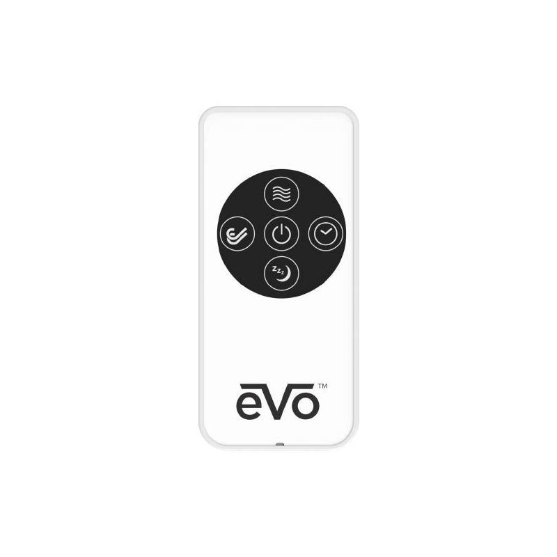 EVO Low Profile Oscillating Window Fan Air Circulator, 6 of 8