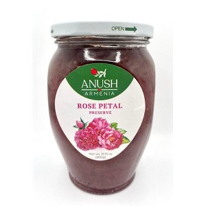 Anush Armenia Rose Petal Preserve 900g - Rose Petal Preserve For Ultimate Floral Delight, Exquisite Natural Aroma, Perfect Fo - 1 of 1