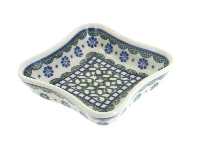 Polish Pottery Maia Berry Bowl & Plate Set - Handmade In Poland, Microwave & Dishwasher Safe - View #6