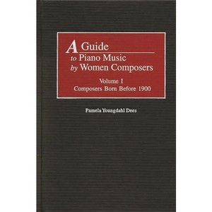 A Guide to Piano Music by Women Composers - (Music Reference Collection) Annotated by  Pamela Dees (Hardcover) - 1 of 1