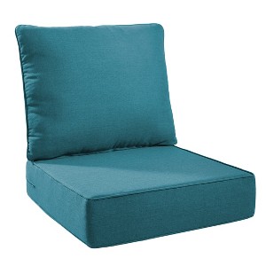 Gymojoy 24x24x6" Outdoor Cushion Patio Chair Furniture Cushion 28D High Density Sponge Cushion with Removable Cover Cushion Replacement - 1 of 4