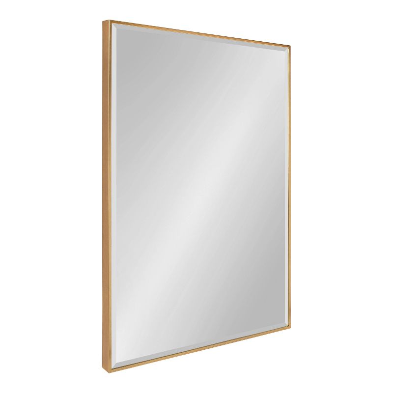 24.7&#34; x 36.7&#34; Rhodes Rectangle Wall Mirror Gold - Kate &#38; Laurel All Things Decor, 1 of 7