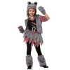 Joyfy Werewolf Costume for Kids, Scary Halloween Costume for Girls, Wolf Outfit Set for Girls - 2 of 4