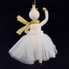 Italian Ornaments 8.5 Inch Dancing In The Flakes Snowman Queen Mgd Ornament Free-Blown Tree Ornaments - 2 of 3