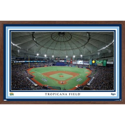 Trends International Mlb Tampa Bay Rays - Shane Mcclanahan 23 Framed Wall  Poster Prints Mahogany Framed Version 14.725 X 22.375 : Target