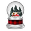 6" Camper Animated Snow Globe - Haute Décor - 2 of 3