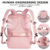 HTUTWOO 1pc Casual Large Capacity Travel Backpack, Simple Laptop Bag For Travel, Lightweight Zipper Backpack,Preppy School Bag,Back to School Bag - 4 of 4