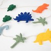Meri Meri Felt Dinosaur Garland (10.5' with excess cord - Pack of 1) - 3 of 4