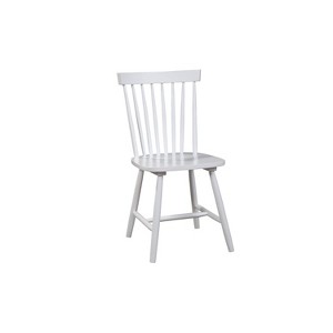Alpine Furniture Lyra Dining Chair, 18 x 34 x 19.5, White - 1 of 3