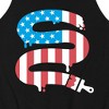 Men's - Instant Message - Paintbrush Painting American Flag Graphic Tank Top - 2 of 4