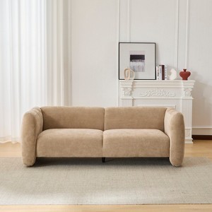 Christopher Knight Home Thodore Elegance 83" Wave-Shaped 3-Seater Sofa - 1 of 4