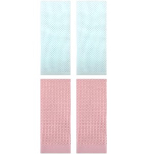 REGALWOVEN 4 Pcs Cotton Soft Absorbent Comfortable Waffle Design Hand Towel - 1 of 4