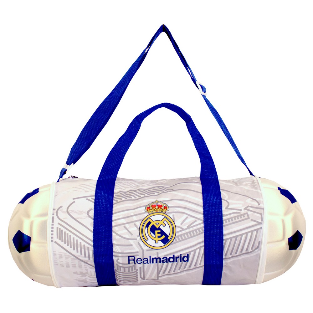 Photos - Luggage La Liga Real Madrid CF Collapsible Soccer Ball 12.5" Duffel Bag