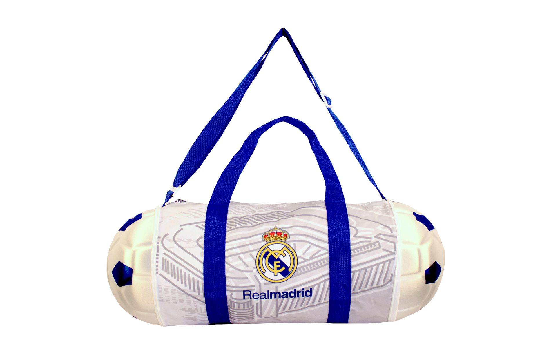 La Liga Real Madrid CF Collapsible Soccer Ball 12.5" Duffel Bag