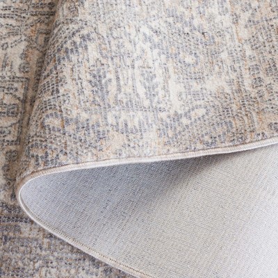 Handmade Gray Viscose Synthetic Runner Rug 2'6"x4'0"
