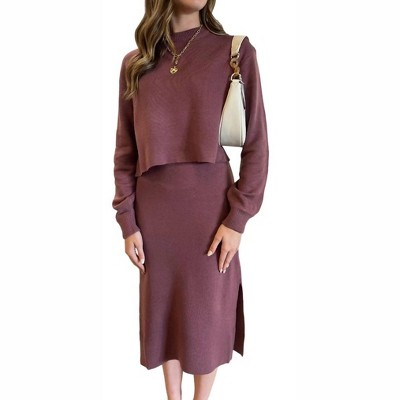 Women's Relaxed Crop Sweater - WISHLIST