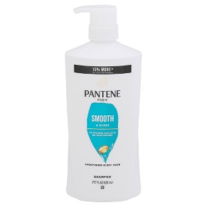 Pantene Pro-V Smooth & Sleek Shampoo 27.7 fl oz - 1 of 4