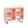 ThirtyOne Illustrations Plum and Tangerine Credenza - Deny Designs - 3 of 3