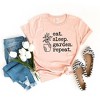 Simply Sage Market Women's Eat Sleep Garden Repeat Short Sleeve Graphic Tee - 3 of 4