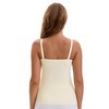 INSPIRE CHIC Women's 3 Pcs Lace Nursing Tanks with Adjustable Straps Breastfeeding V Neck Built-In Bra Cami - 2 of 4