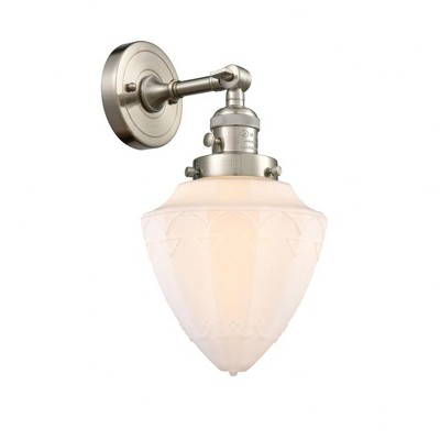 Bullet - 1 Light Wall Sconce In Traditional Style-15 Inches Tall and 7 Inches Wide