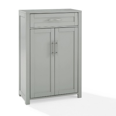 Savannah Storage Cabinet Gray - Crosley
