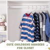 HOUSE DAY 14 Inch Kids Velvet Hangers - 2 of 4
