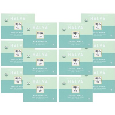 Hebel & Co. Organic Pistachio Nigella Halva - Case of 12/8 oz