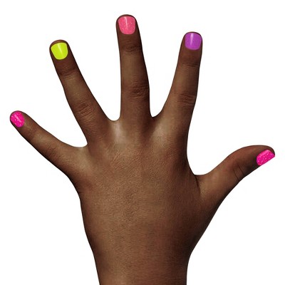 Piggy Paint Nail Polish Set - Neon - 4pk/0.48 fl oz