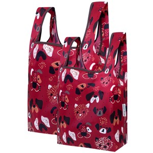 Wrapables JoliBag Collection Reusable Shopping Bag (Set of 2) - 1 of 4