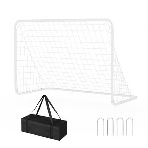 Soccer Goal, Portable & Foldable Soccer Net with Carry Bag, Backyard Sports & Outdoors Training Equipment - 1 of 4