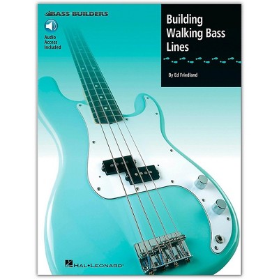 Hal Leonard Building Walking Bass Lines (Book/Online Audio)