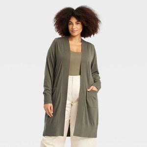 Women's Duster Cardigan - A New Day™ - 1 of 3