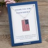 Anna-Kaci American Flag Pendant Necklace with Patriotic Gift Message Card & Envelope Jewelry Gifts - 3 of 4