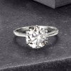 Ross-Simons 3.00 Carat Moissanite Solitare Ring in Sterling Silver - 4 of 4