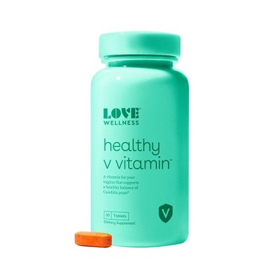 Love Wellness Healthy V Vegan Vitamin - 30ct