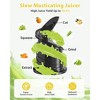 Aeitto Juicer Machines Easy to Clean, with Wide Mouth & Large Feed Chute, Professional Cold Press Juicer For Fruits & Vegetables, High Juice Yield - 2 of 4