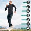 DARESAY Dri-Fit Long Sleeve T Shirts for Men-Moisture Wicking, Quick Dry Tees, Color Pack D, M, Pack of 4 - 3 of 4