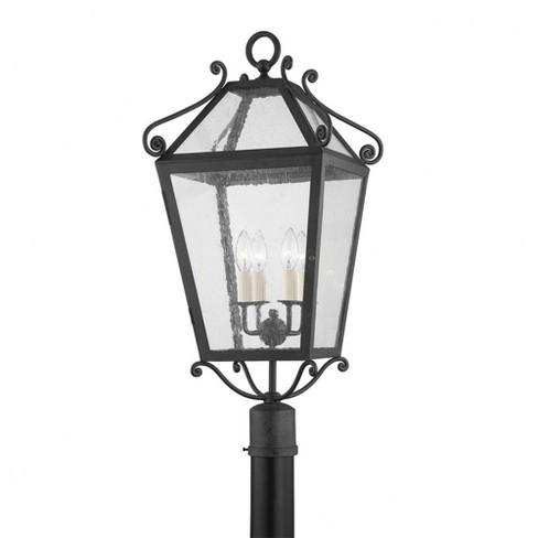 Troy Lighting Santa Barbara County 4 - Light Post Light In French Iron ...