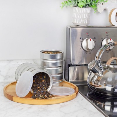 Cornucopia Brands Empty Coffee Cans (4-Pack); Metal Cans for Kitchen Storage, Coffee Packaging and Arts & Crafts — фото 4