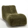 CAVINAS Polyester Bean Bag Chair,Lazy Floor Sofa Chair with High-Quality Sponge,Cozy Lounge Chair for Living Room - 4 of 4