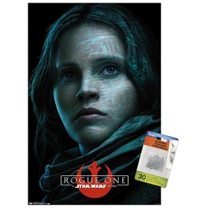 Trends International Star Wars: Rogue One - Jyn Unframed Wall Poster Prints - 1 of 4