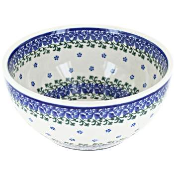 Blue Rose Polish Pottery 408 Kalich Cereal Bowl