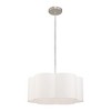 Livex Lighting Chelsea 1 - Light Pendant in  Brushed Nickel - 3 of 4