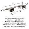 Amerock Bronx Wall Mounted Towel Bar - 4 of 4