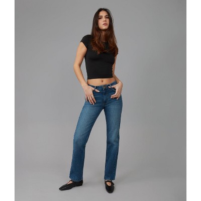 Lola Jeans - USA - DENVER-DIS2 High Rise Straight Jeans