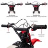 24V Electric Off-Road Motorcycle,250W Motor 13.6MPH Fast Speed Motocross,Leather Seat Dirt Bike, - 3 of 4