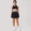 Anna-Kaci Active Women's Pleated Tennis Skirt with Built-In Shorts and Side Pocket for Sporty Style and Functional Movement - 2 of 4