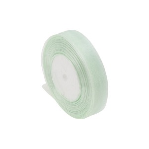 Unique Bargains Ribbon Durable Sheer Organza & Satin Blend 1771.65"x0.79" 1 Pc - 1 of 4