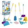 Playkidiz Kids Cleaning Set for Toddlers, Toy Broom & Mop Cleaning Accessory Set, Pretend Play Toys for Boys & Girls Ages 3+ - 2 of 2